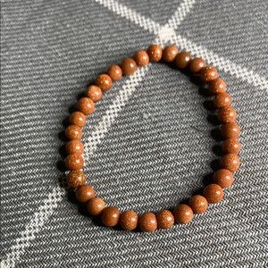 Gold Sandstone Bracelet